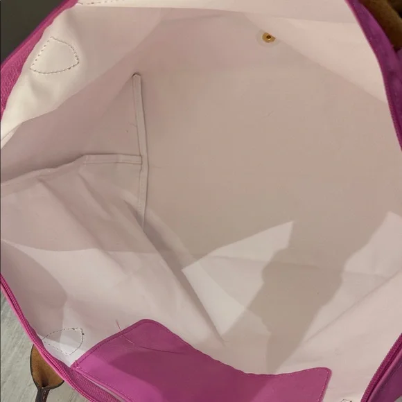 Longchamp Pink Tote Bag - Picture 10 of 14